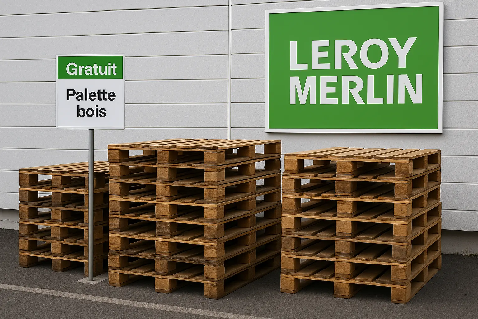 palette bois gratuite leroy merlin