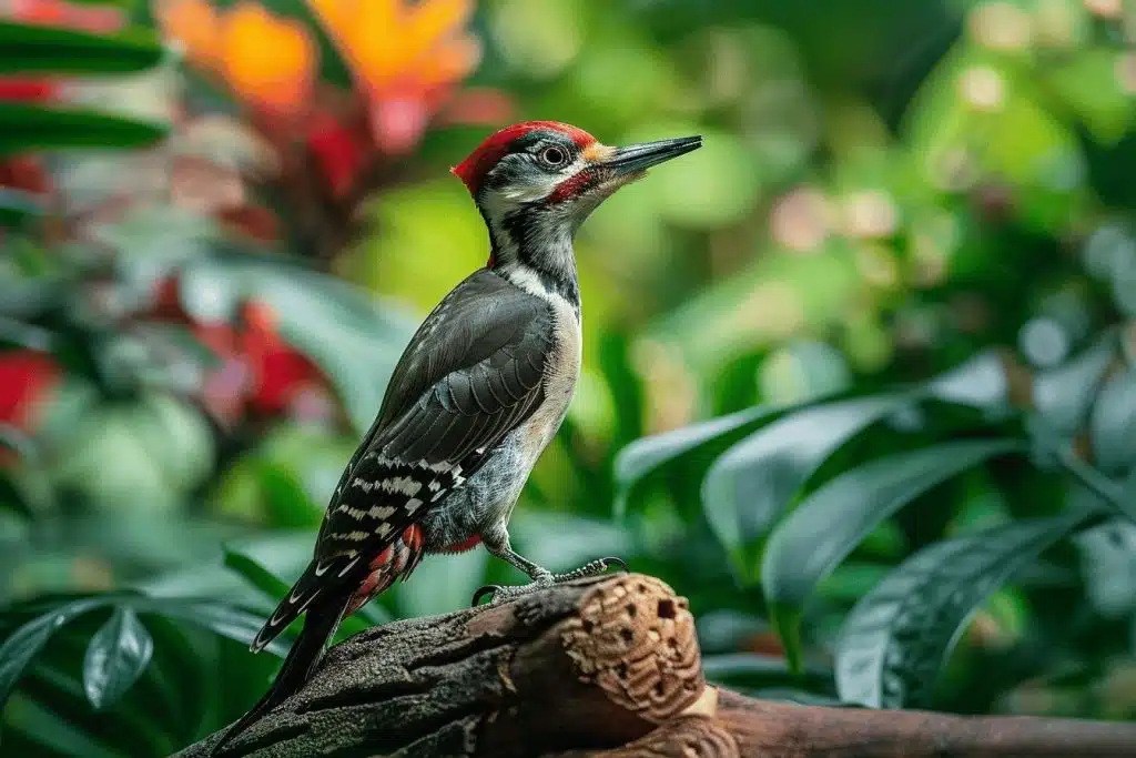 La présence répétée d’un pivert dans le jardin