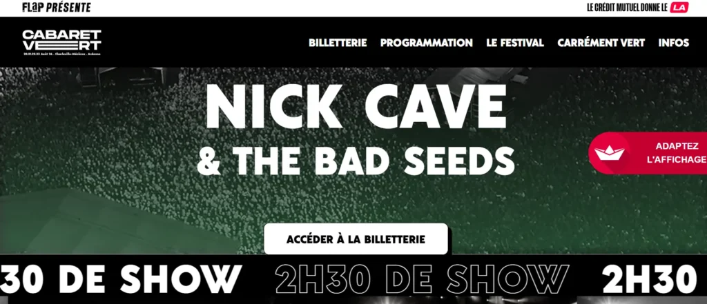 C’est quoi le Cabaret Vert