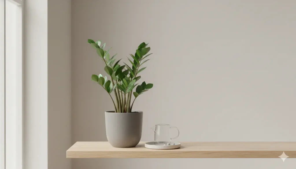 arroser un zamioculcas