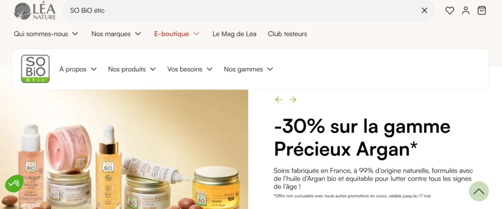 produits So bio étic