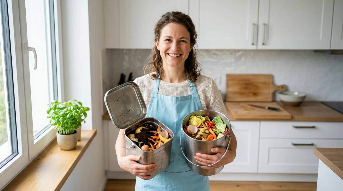 compost dans la cuisine