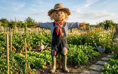 Comment fabriquer un épouvantail facilement au jardin
