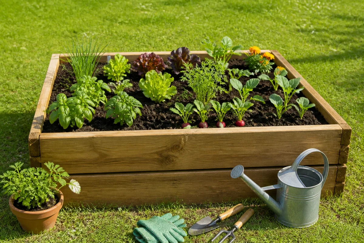 Comment fabriquer un bac potager en bois