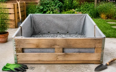 Fabriquer un carré potager avec des palettes facilement