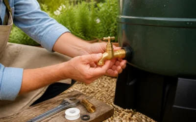 Comment installer un récupérateur d’eau de pluie